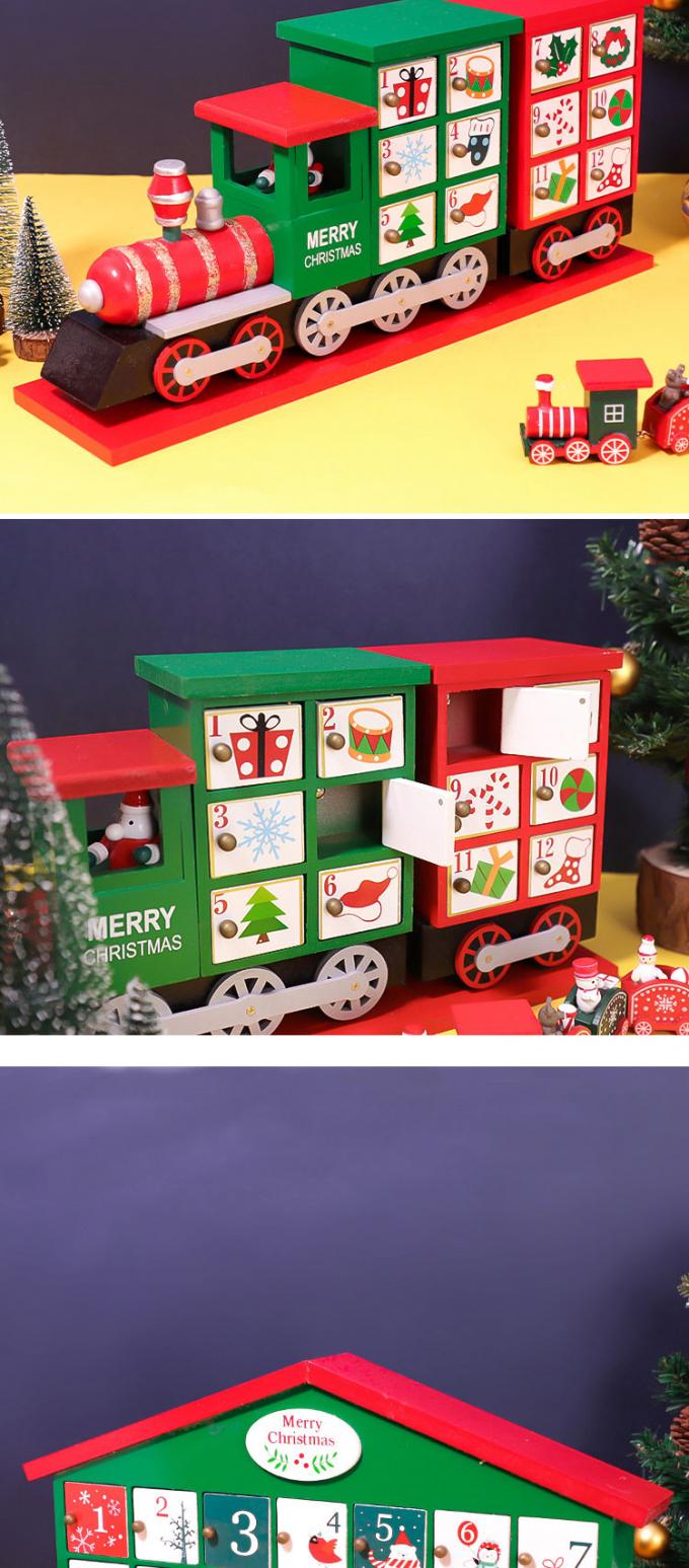 Countdown Cardboard Gift Packaging Box Empty Advent Calendar Boxes 4