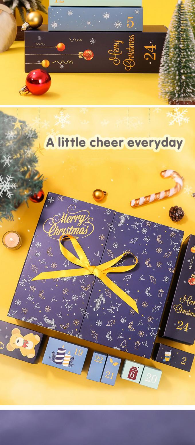 Countdown Cardboard Gift Packaging Box Empty Advent Calendar Boxes 2