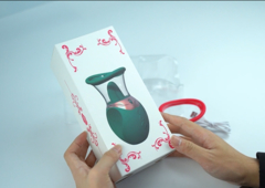 Customized Logo Eco Friendly Printed Cardboard Paper Lip Tongue Vibrator Packaging Box