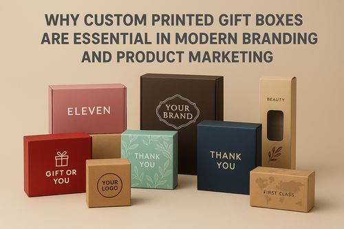 Latest company news about Why Custom Printed Gift Boxes Are Essential in Modern Branding and Product Marketing