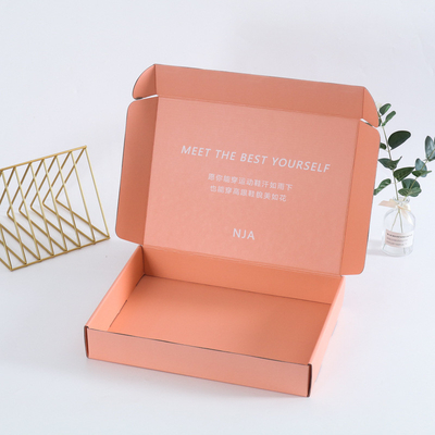 Folding Corrugated Paper Box Eco Friendly Gift Packaging Box Mailers