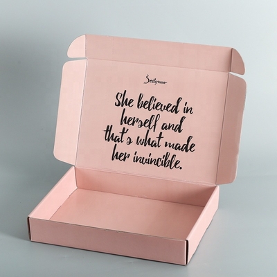 Custom Shipping Corrugated Gift Boxes Colored Corrugated Cardboard Packaging box