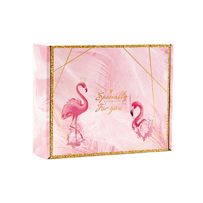 Personalized Corrugated Board Mailer Box Gift Packaging For Shipping