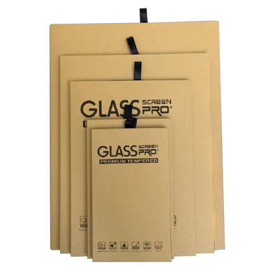 Universal Varnished Tempered Glass Phone Case Packaging Box Customized