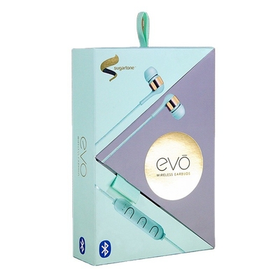 Die Cut Stamping Wireless Earpods Earphone Packaging Box Full Color Printing