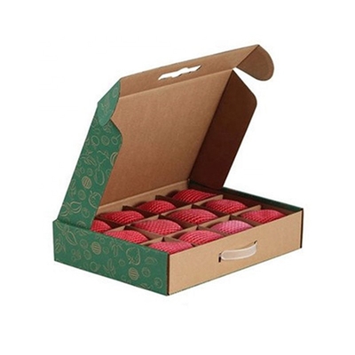 Custom Logo Corrugated Carton Folding Mailer Boxes Mailer Fruit Packaging For Shipping