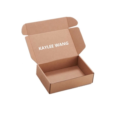 Wholesale OEM Corrugated paper gift package Mailer box shipping paper boxes Fold Mailer For Shipping