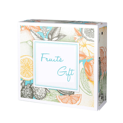 Corrugated Takeway Apple Gift Box Packaging Fruit And Vegetable Packaging Boxes 3Layer