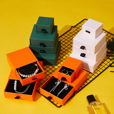 quality OEM Paper Drawer Recycled Jewelry Boxes Packaging factory