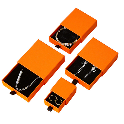 Luxury Jewelry Necklace Bracelet Earrings Ring Box Drawer Jewelry Storage Box