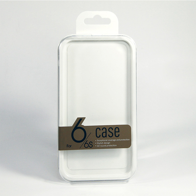 Clear PVC PET Mobile Case Packaging Box For Electronic Products