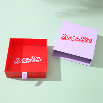 luxury Partone CMYK Drawer Paper Box For Jewellery Necklace Gift