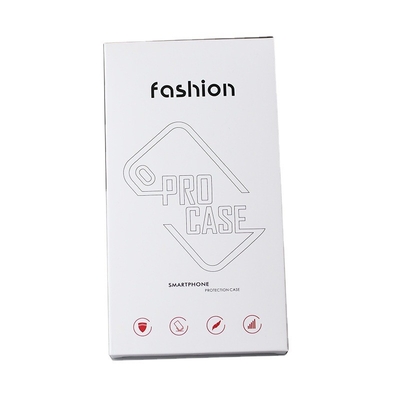 Rigid Rectangle custom phone case boxes Environment Friendly