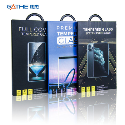 Colorful Electronic Screen Protector Packaging Box With Handle