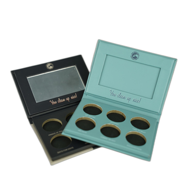 Recyclable Paper Packaging Cardboard Eyeshadow Palette Empty Cosmetic Box