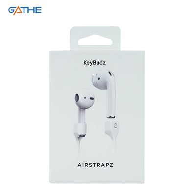 Custom OEM White Foldable Bluetooth Earphones Cardboard Packaging Boxes For Wireless Earbuds