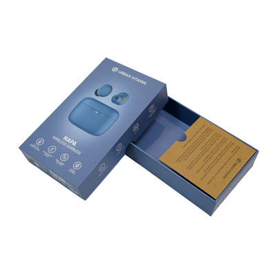 Luxury Printing Cardboard Packaging Box Wired Wireless Bluetooth Earphone Gift Boxes