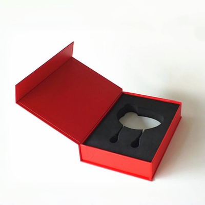 Custom Logo Printing Electronic Product Paper Packaging Earphone Packaging Box EVA Inner Tray Magnet Box