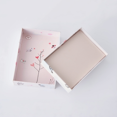 Custom Printing Pink Paper Cardboard Packaging Box For Charge Power Banks