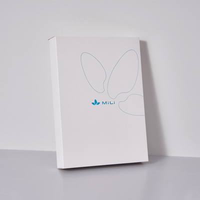 Custom Printed logo white cardboard folding box product packaging gift box