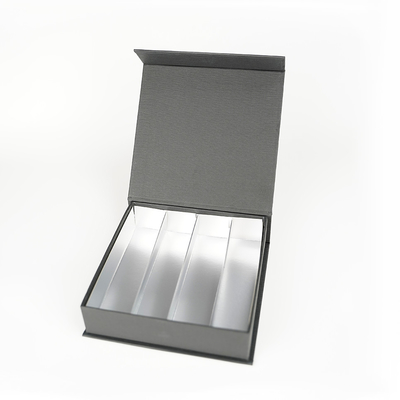 OEM Luxury Magnetic Book Shape Box Cardboard Paper Packaging Gift Box With Dividers