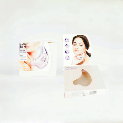 Customized Massager Cardboard Packaging Box , Beauty Equipment Cosmetic Gift Box With Display Window