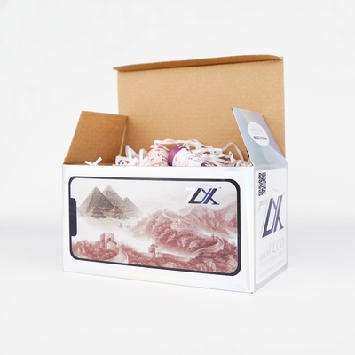 Custom Corrugated Cardboard Carton Christmas Gift Box Packaging For Small Business