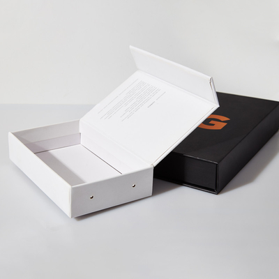 Custom Magnetic Book Shape Box Rigid Cardboard Packing Gift Box For IPHONE Samsung Phone Case Packaging