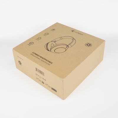 Custom Kraft Wireless Bluetooth Earphone Box Packaging Diodegradable for IPHONE