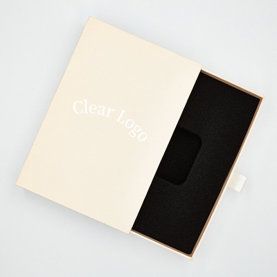 Phone Cover Cardboard Drawer Boxes , Custom EVA Foam Inner Tray Phone Case Box Packaging