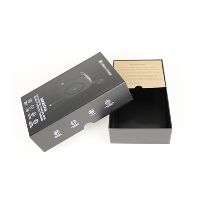 Customized Color Recyclable Lid and Base Boxes Electronics Products Wireless Charger Packaging Box