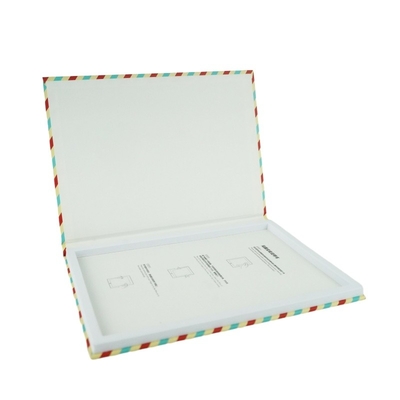 Custom Logo Recyclable Book Shape Boxes for Tablet Pad Screen Protector Packaging