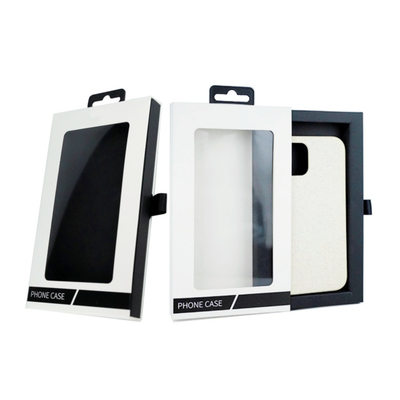 Clear Matt Window Mobile Phone Case Packaging Box for Customized Types Accessories