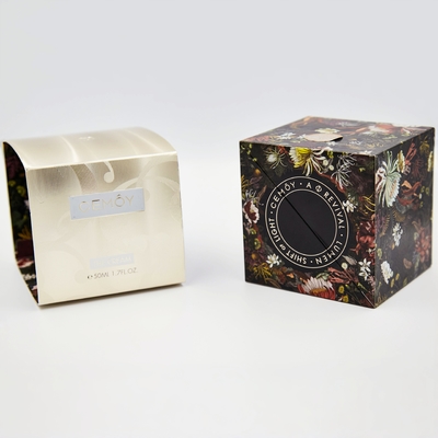 Custom Boxes With Logo Glossy Spot UV Coated Skincare Box Packaging With Sleeve