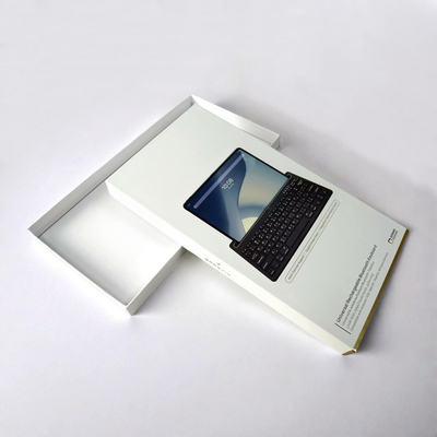 Custom Logo Laptop Computer Cardboard Paper Box Packaging Lid And Base Box For  Wireless Ipad Keyboard