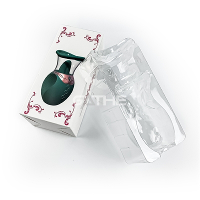 Customized Logo Cardboard Paper Box with blister Muscle Fascia Gun Massage Packaging Box