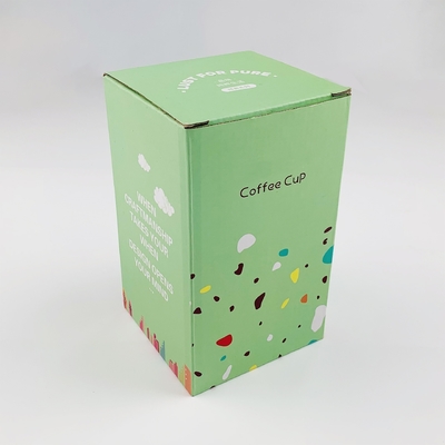 Custom Tea Coffee Cup Packaging Box Mug Gift Paper Package Box with Logo for Glass Cups