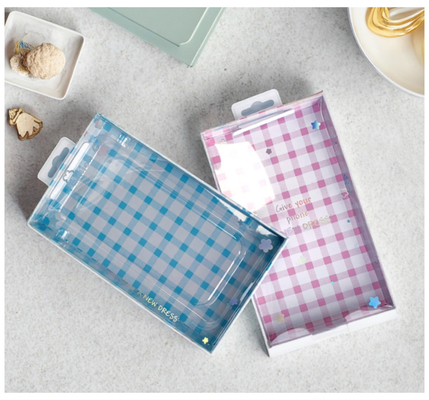 Retail New Style Pink Cell Phone Case Package Moblie Phone Case Packaging Box With PVC Transparent Window Instock