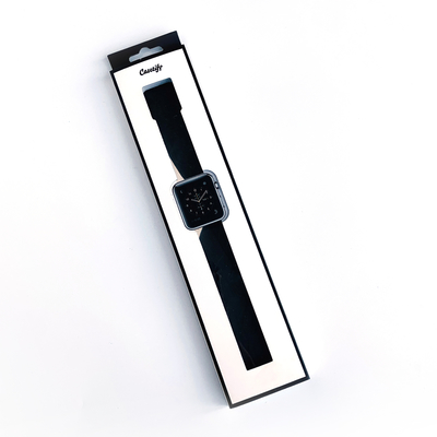 Customized Size Rectangular Paper Gift Box Watch Strap Packaging Art Paper Watches Box Packaging