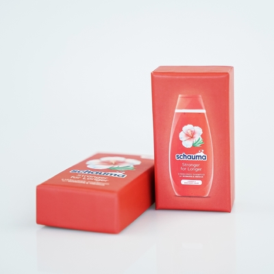 Embossing Colorful Packaging Paper Boxes for Cosmetics and Hair Conditioner Shampoo