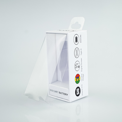 New Design Electric Car Phone Charger Box Usb Car Charging Packaging Boxes With Transparent Pvc Film Window