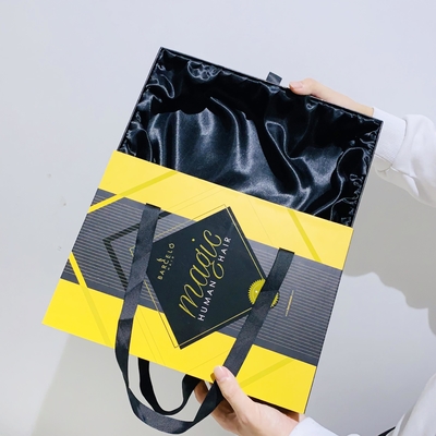 Custom Logo Packaging Hair Extension Wig Packaging Boxes Luxury Drawer Sliding Gift Box