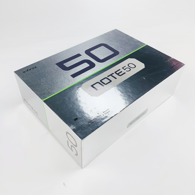 Premium Custom Sliver paper Rigid box with lid For Skin Care Cream Cosmetics Product Gift Box Packaging