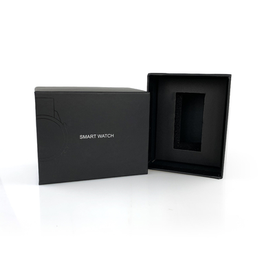 Premium Custom logo Print Spot UV Rigid Watch boxes Gift Packaging boxes With Eva tray For Smart Watch
