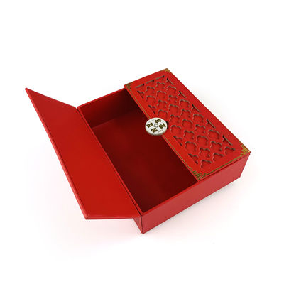 New Design Luxury Gift Box Decorative Hollow Out Dubble-Door Magnetic Paper Packaging Boxes